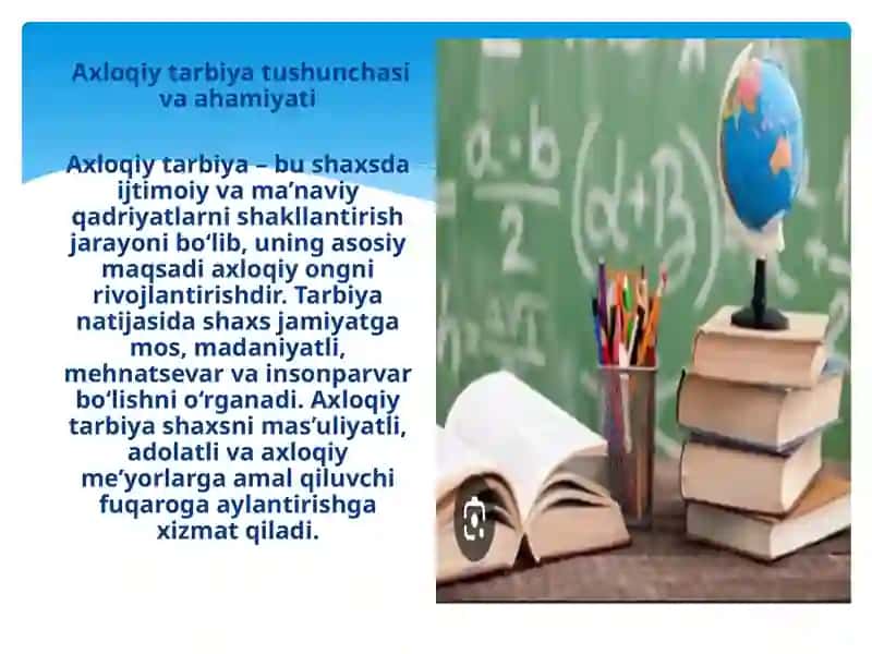 Zamonaviy axloqiy tarbiyaning yutuqlari va kamchiliklari 3