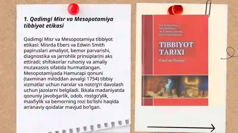 Tibbiyot etikasining tarixi 3