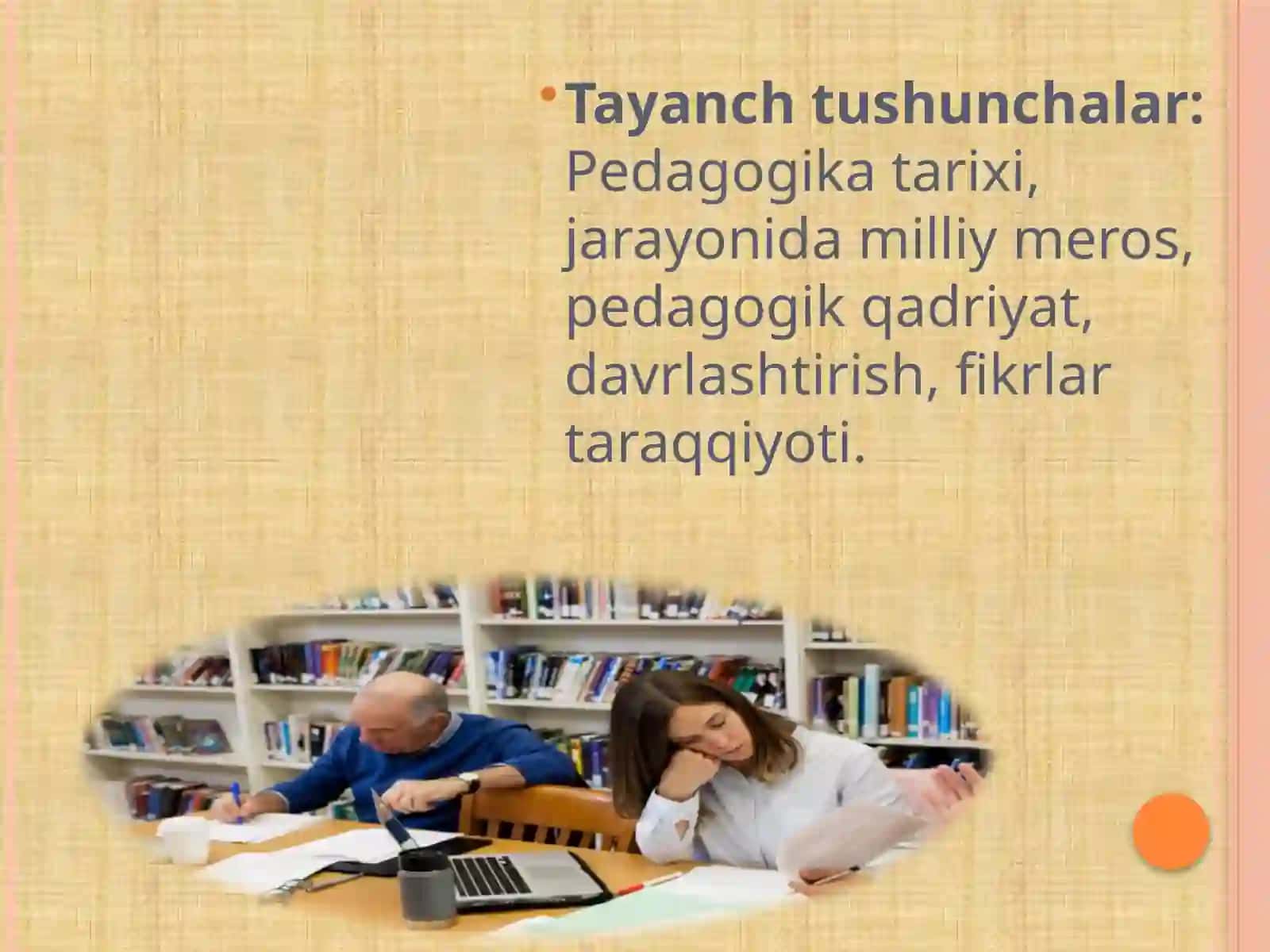 PEDAGOGIKATARIXI FAN SIFATIDA. IBTIDOIY JAMOADA TARBIYA. ENG QADIMGI DAVRLARDAN VII ASRGACHA TA’LIM-TARBIYA VA PEDAGOGIK FIKRLAR 3