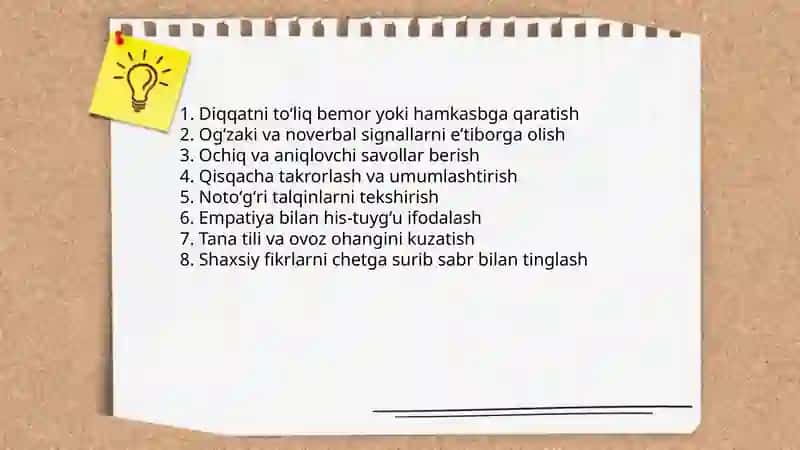 Muloqot koʻnikmalari va hamshiraning shaxsiy xususiyatlari 3
