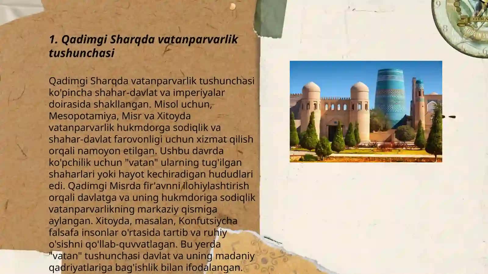 Eng qadimgi Sharq adabiyotida vatanparvarlik ĝoyalari 3