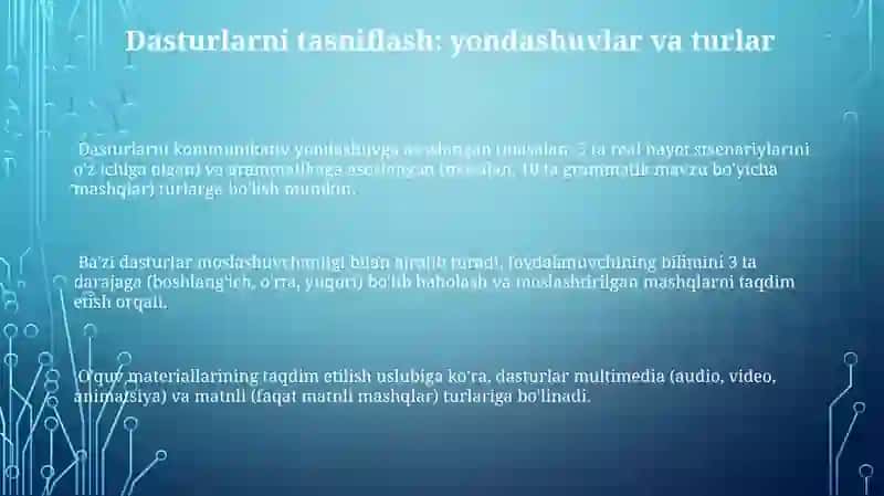 Til O'rganish Dasturlari 3