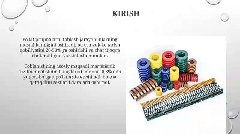 Osma prujinalarini toblash texnologiyasi 3