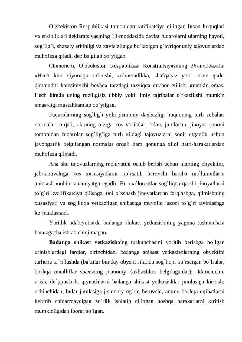 Jinoiy-Huquqiy Tasnif 3