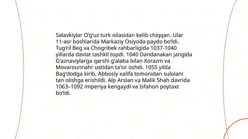 Salavkiylar Davlati 3