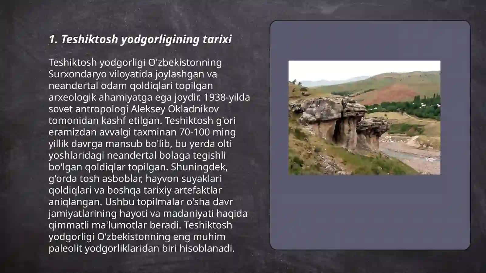 Teshiktosh yodgorligi 3