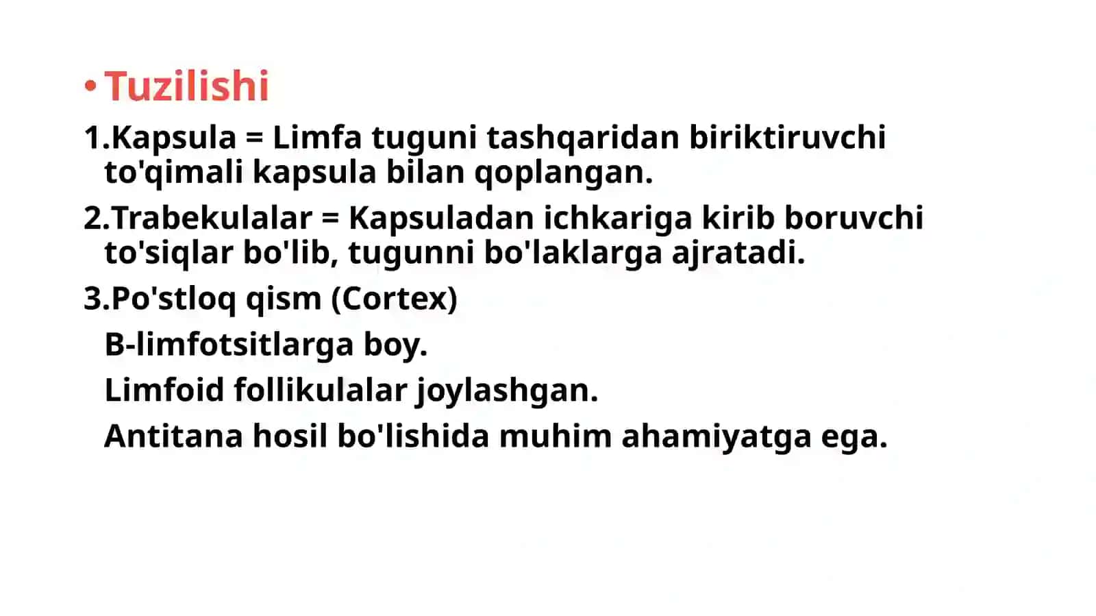 Yuza va chuqur limfa  tugunlarining jovlashuvi. KT va MRTda limfa tugunlari Morfologiyasi 3