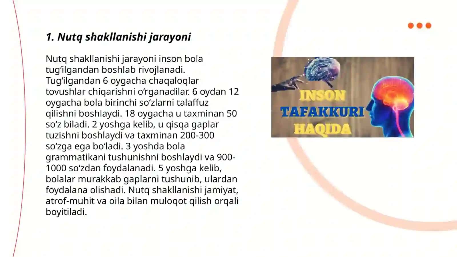Tafakkur va nutq 3