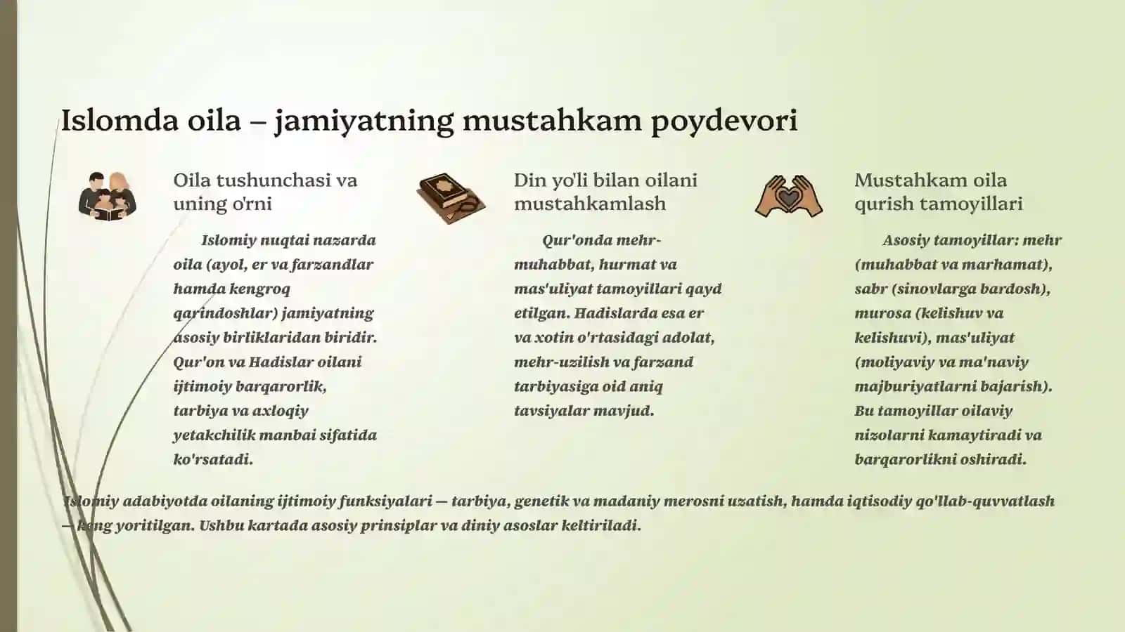 Islom huquqshunosligida oila, nikoh, taloq, idda va zino tushunchalari 3