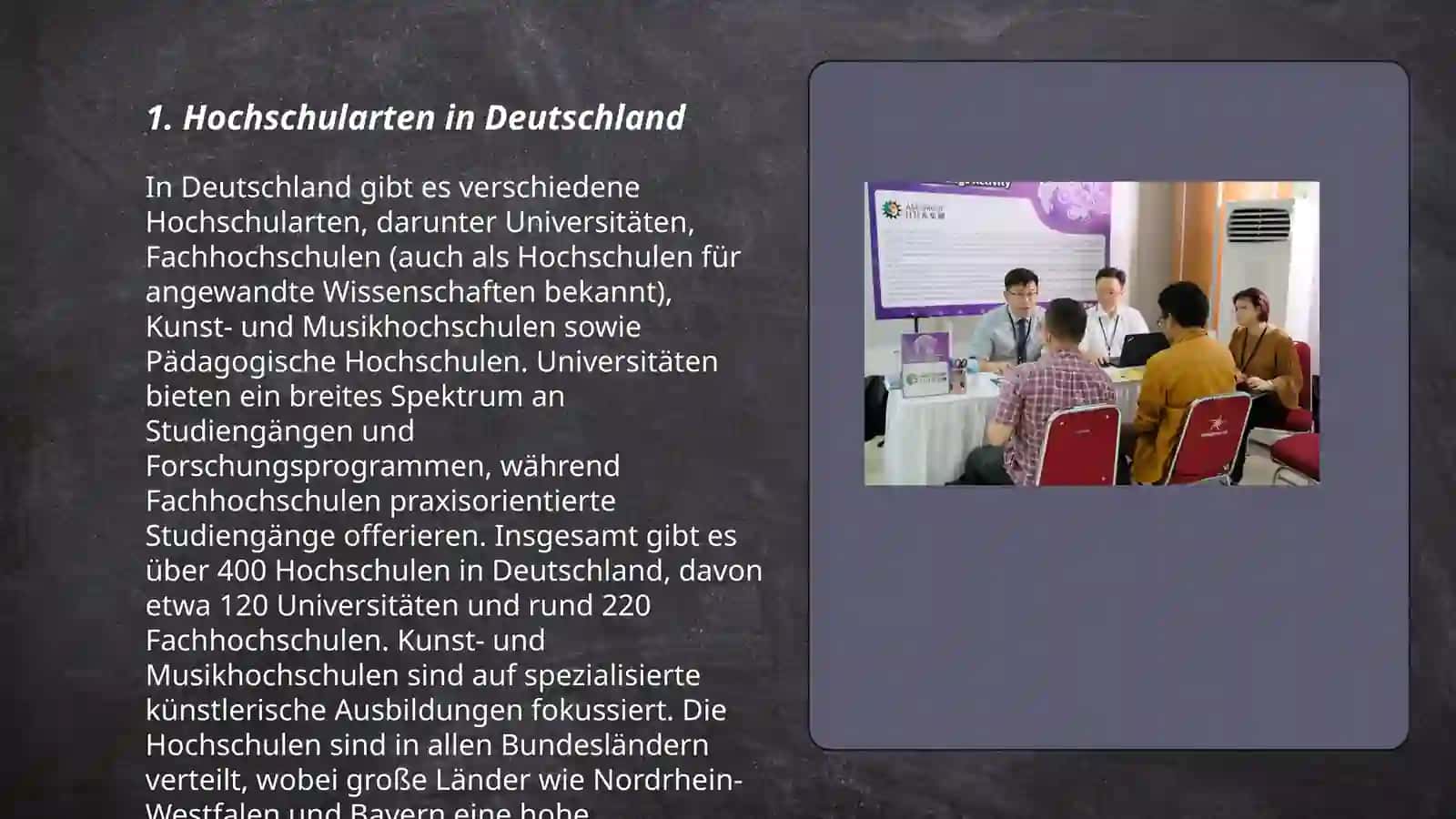 Hochschularten in Deutschland 3