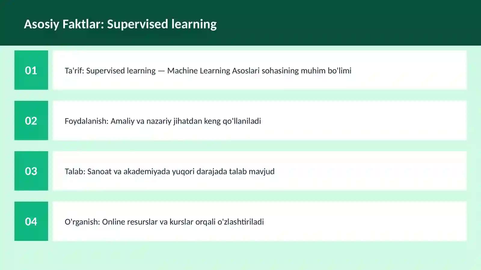 AI | MACHINE LEARNING ASOSLARI 3