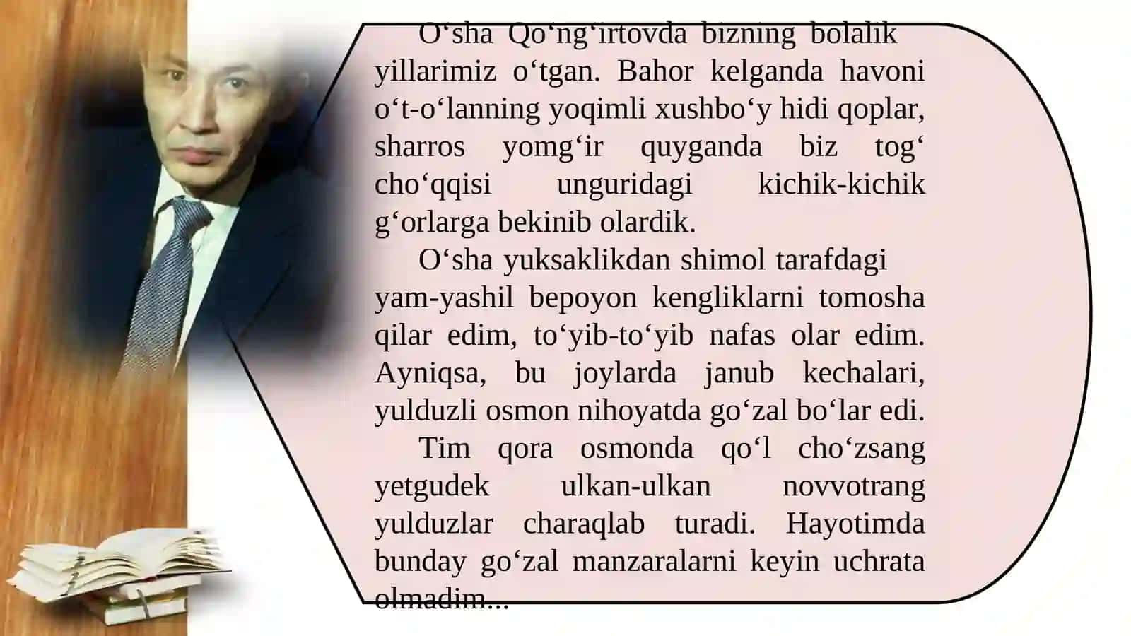 21-mavzu: Mening tug‘ilib o‘sgan, bolaligim o‘tgan joylar 3
