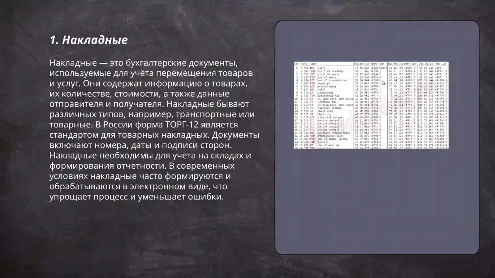Накладные 3