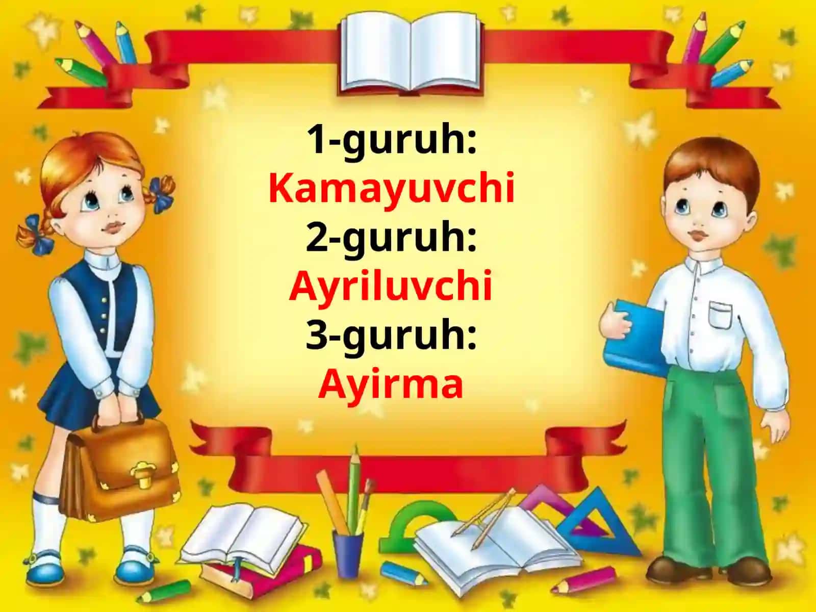 “Dars-muqaddas” matematika fanidan Dars ishlanmasi 3