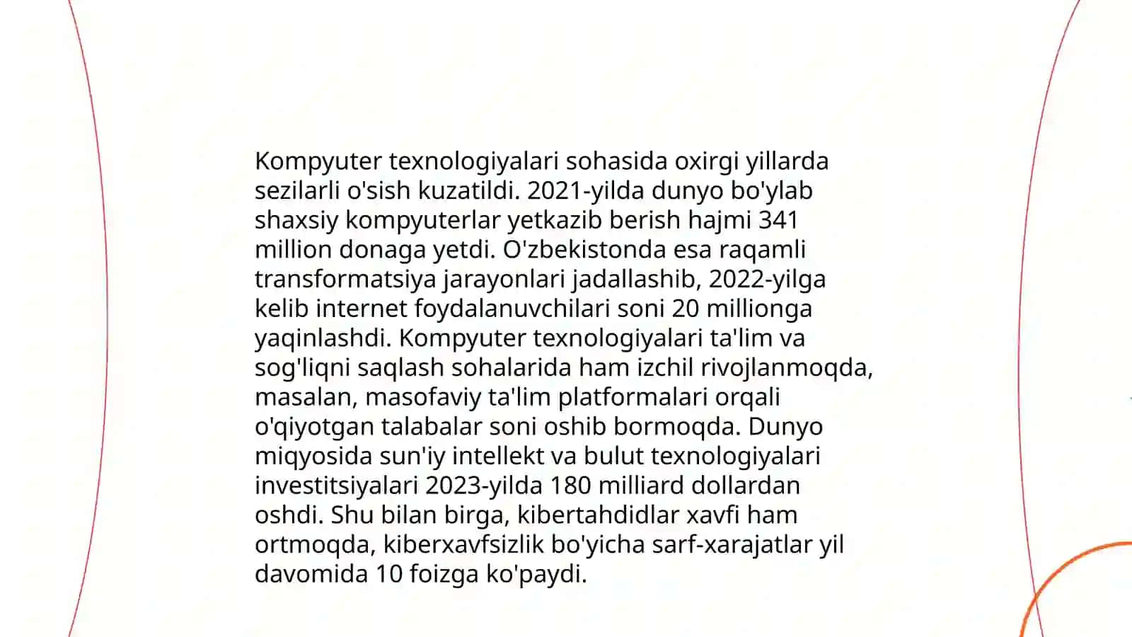 Kompyuter texnologiyalari 3