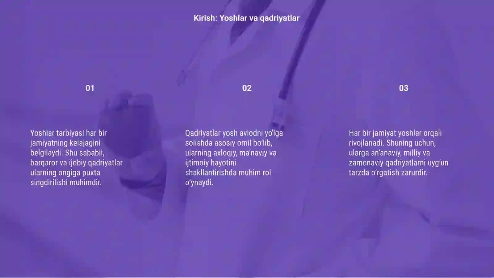 Yoshlar tarbiyasida barqaror qadriyatlarning ahamiyati 3