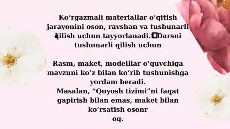 Tabiatshunoslik fanidan mavzular bo‘yicha suniy materiallardan ko‘rgazmali qurollar tayyorlash 3