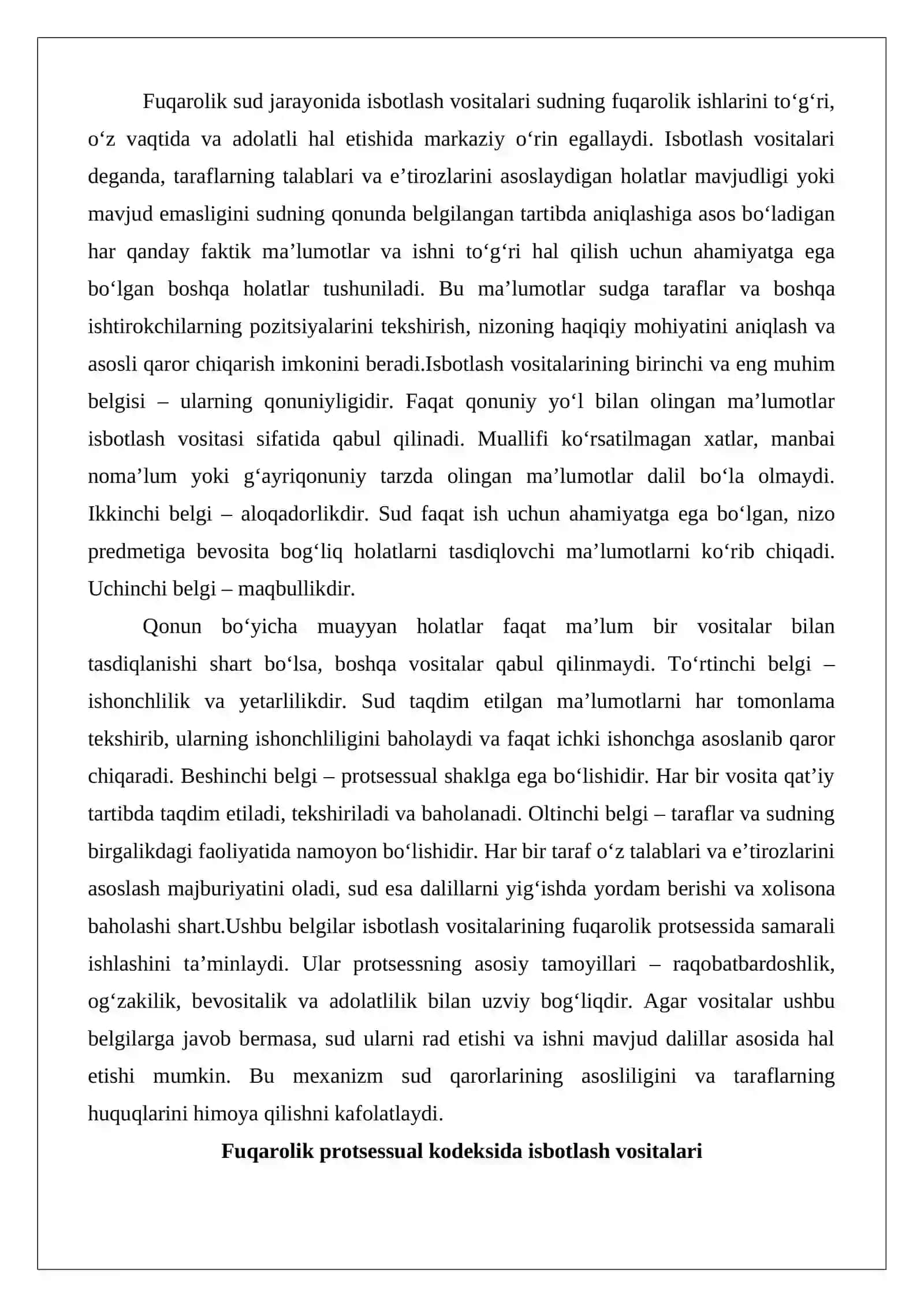 Isbotlash vositalari va ularning turlari 3