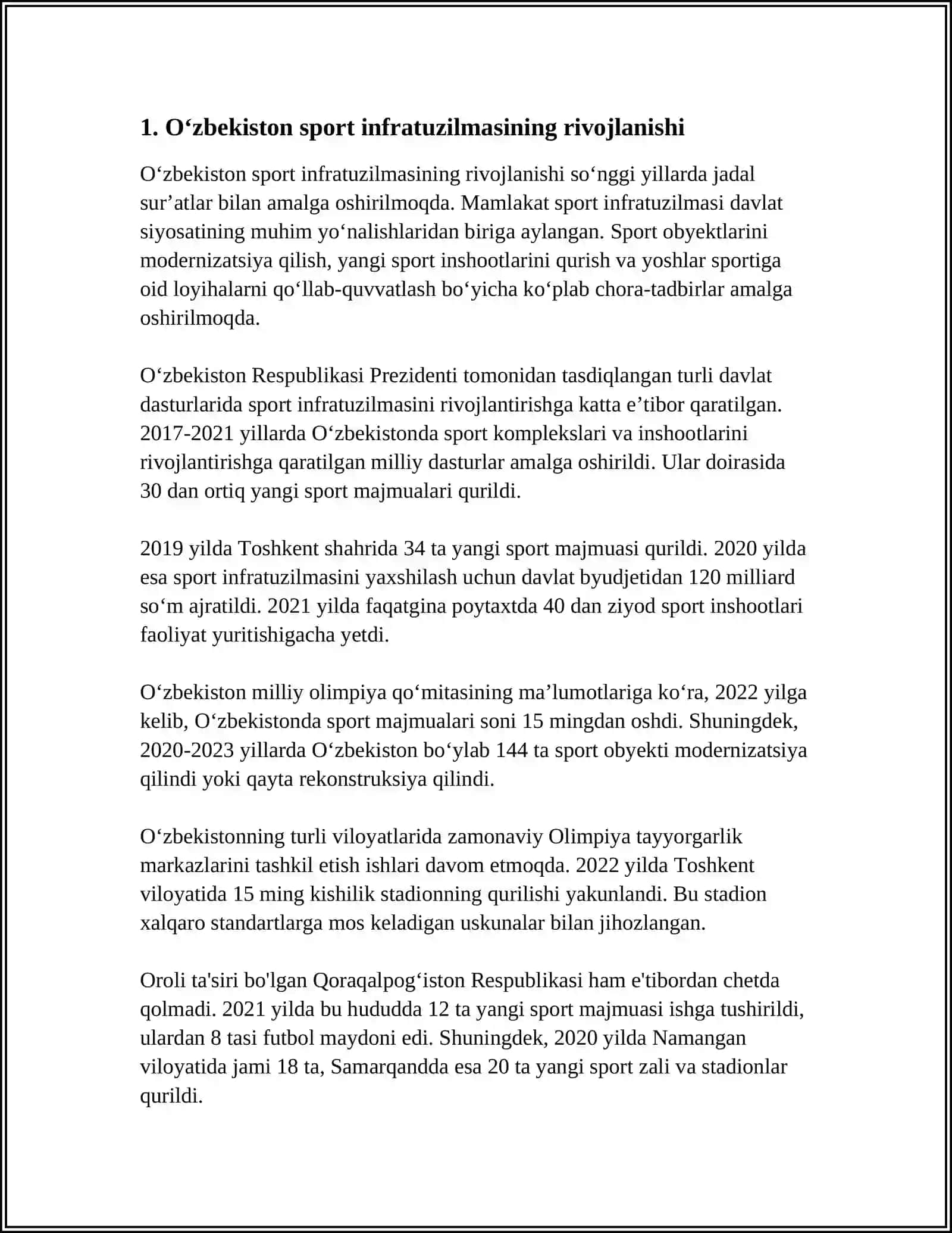 MUSTAQILLIK YILLARIDA SPORT SOHASI RIVOJI 3