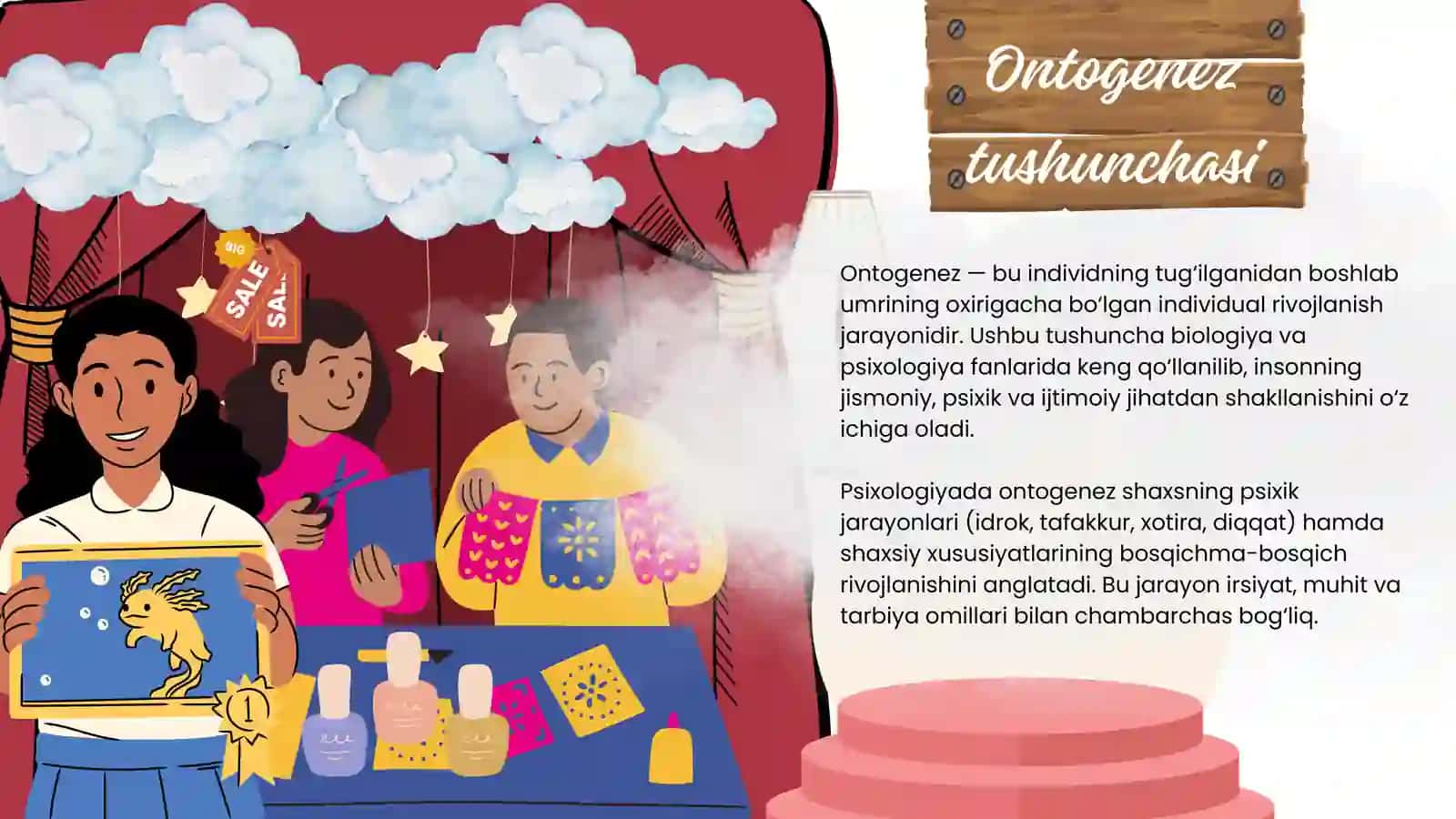 Ontogenez va psixikaning rivojlanish bosqichlari 3