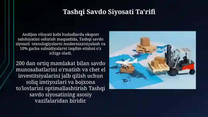 Tashqi savdo siyosati 3