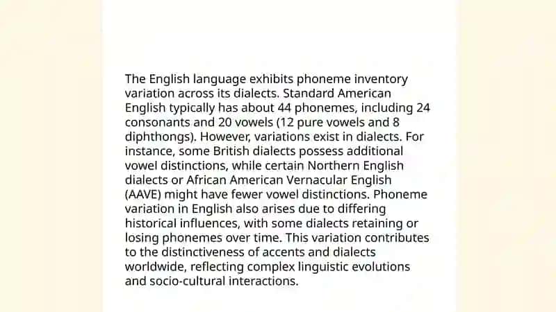System of phonemes in different languages 3