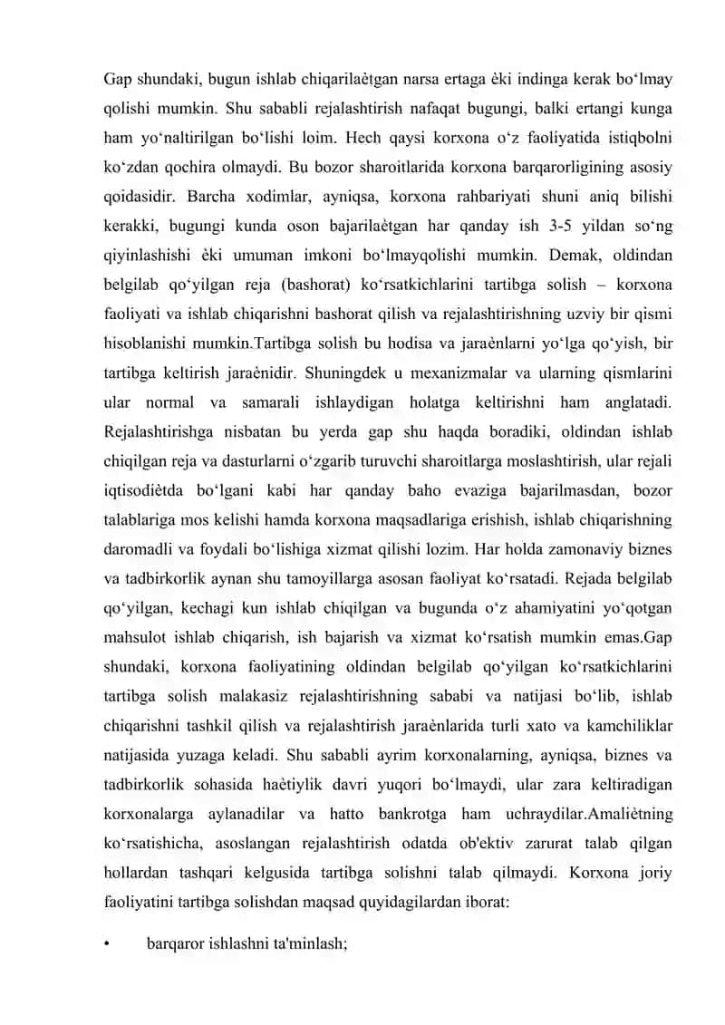 Bozor munosabatlari sharoitida boshqaruvning mohiyati maqsadi vazifalari va 3