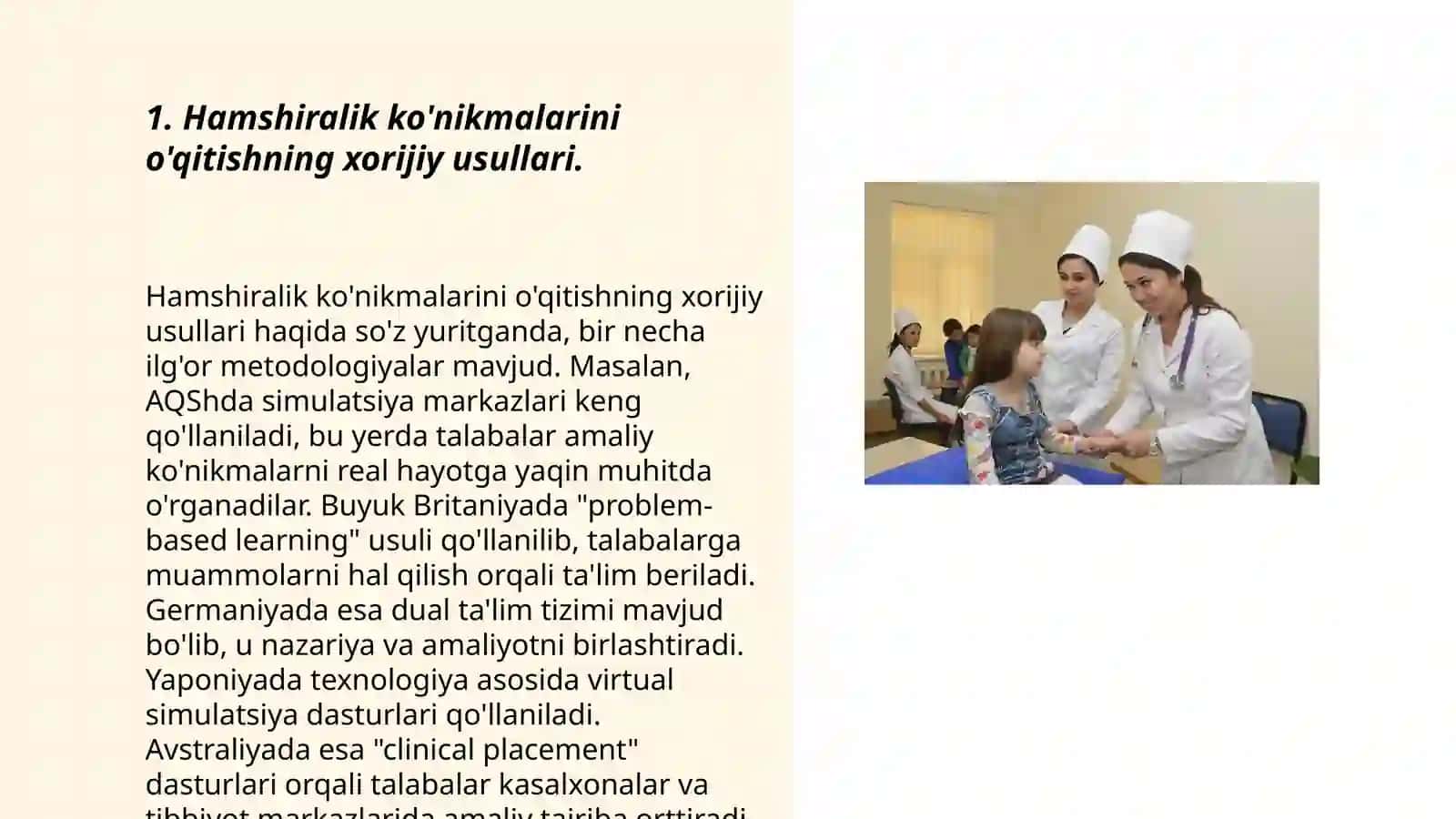 Hamshiralik modelining xorijiy usullari 3