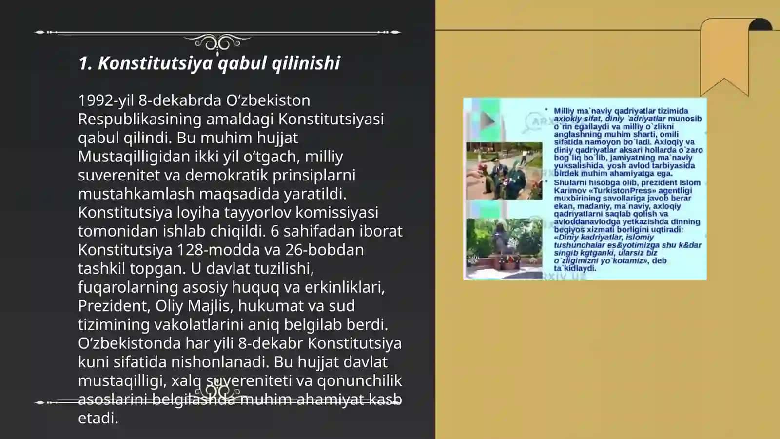 Mustaqillik yillarida amalga oshirilgan islohotlar 3