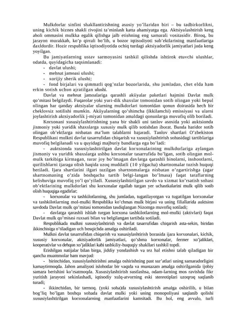 Kichik biznes va tadbirkorlikning mohiyati 3