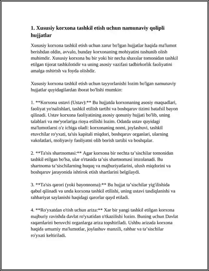 XUSUSIY NAMUNAVIY QOLIPLI SHULARGA HUJJAT TOPAMIZ 3