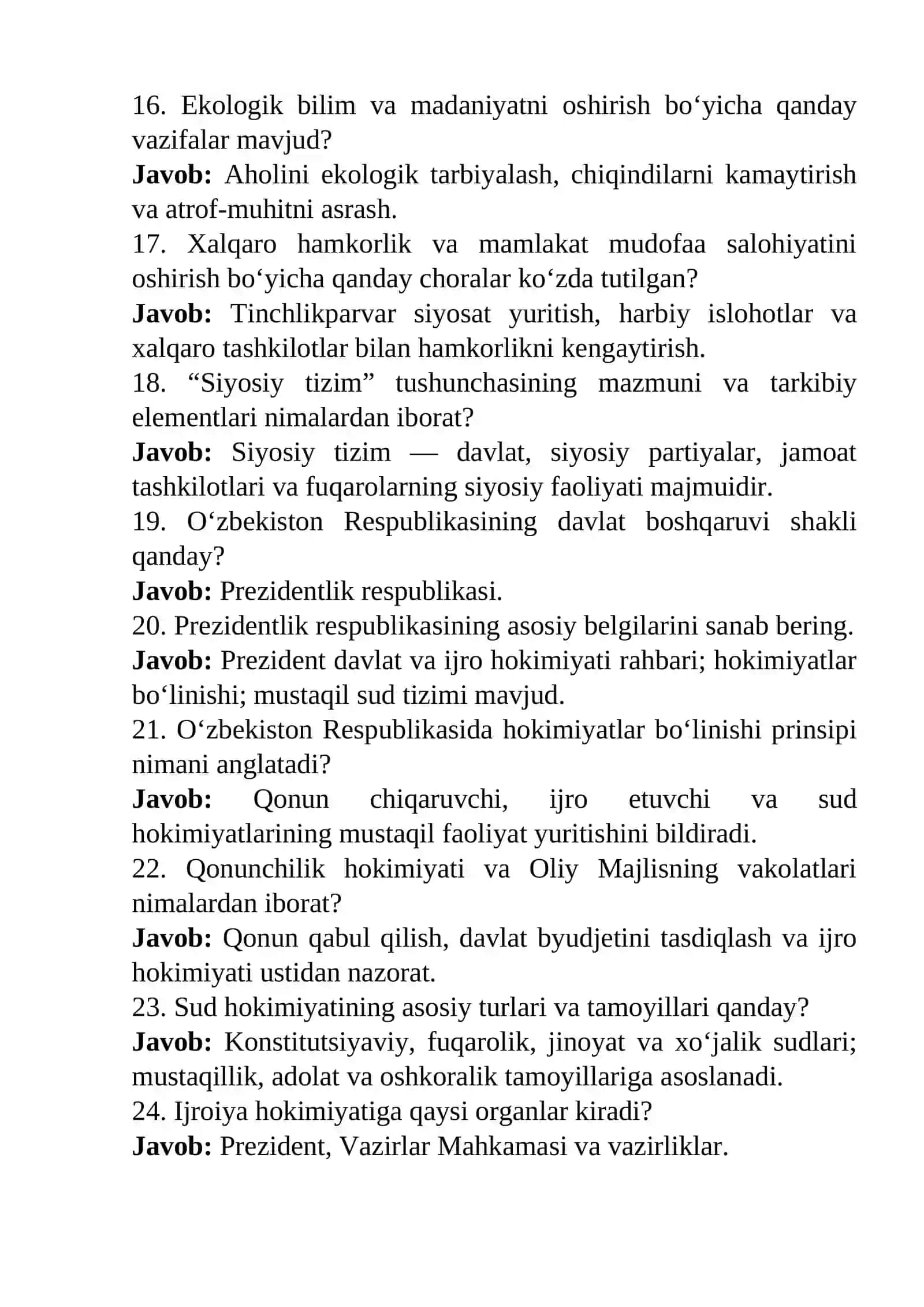 2025-yil Davlat boshqaruv akademiyasiga kirish savollar 3