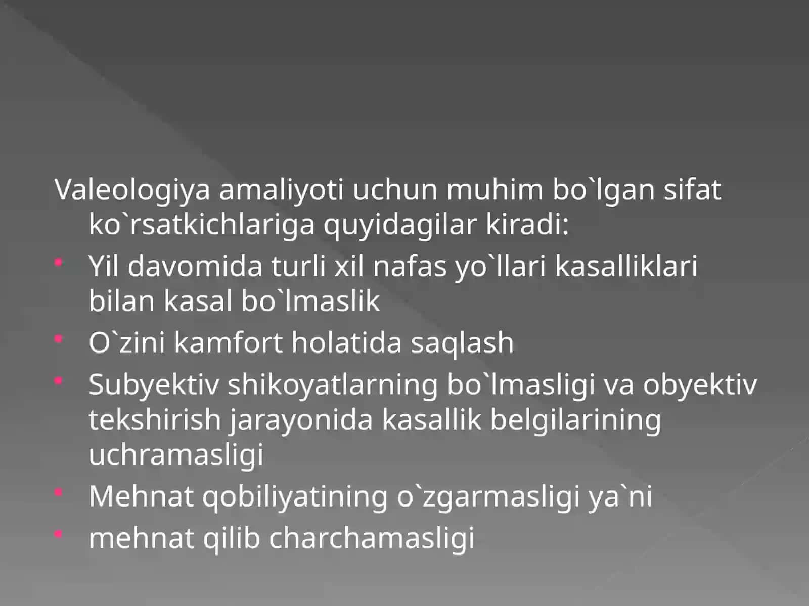 Inson salomatligi 3