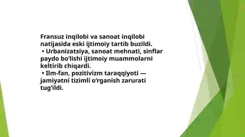 XIX asr oxiri va XX asr boshlaridagi klassik sotsiologiya 3