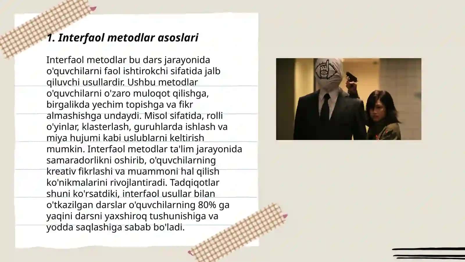 Interfaol metodlar asoslari 3