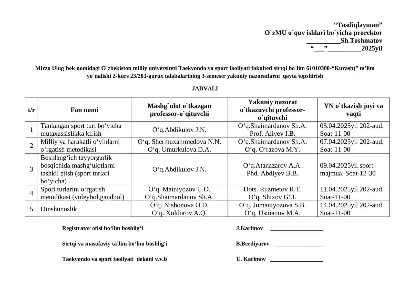 Sport faoliyati (Taekvondo (WT)) 3