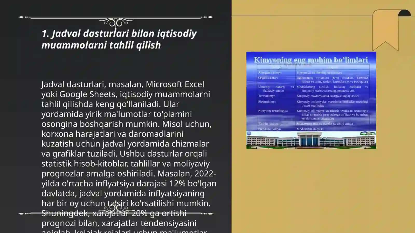 Iqtisodiy muommolarning samarali yechimga yoʻl 3