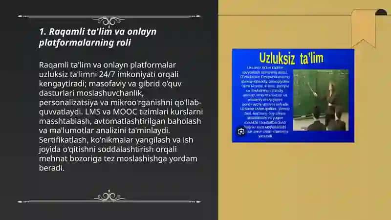 Raqamli ta'lim va onlayn platformalar 3
