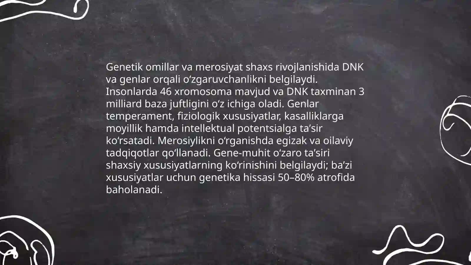 Shaxs rivojlanishining biologik va Ijtimoiy omillari 3