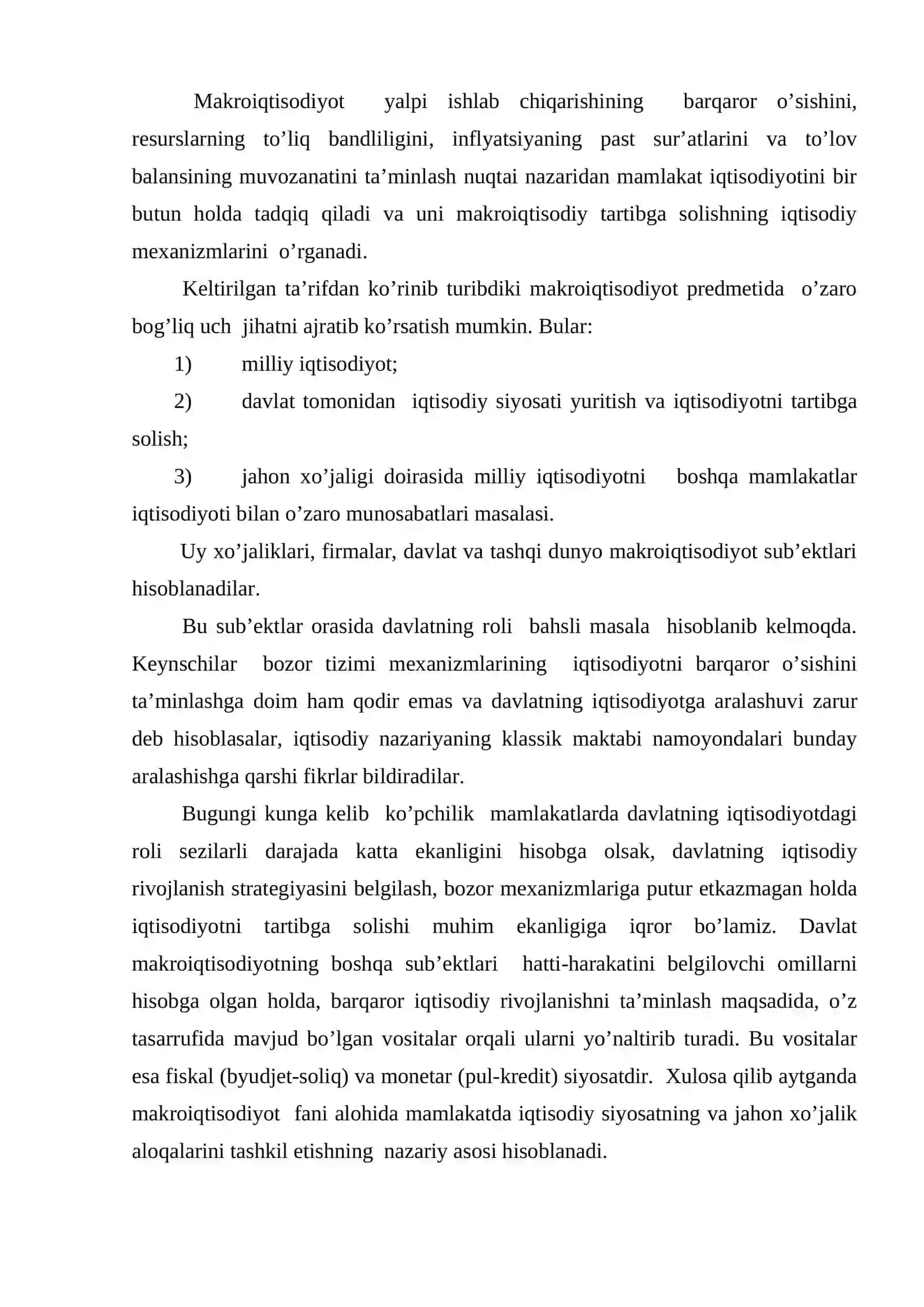 Makroiqtisodiy tahlilning vositalari 3