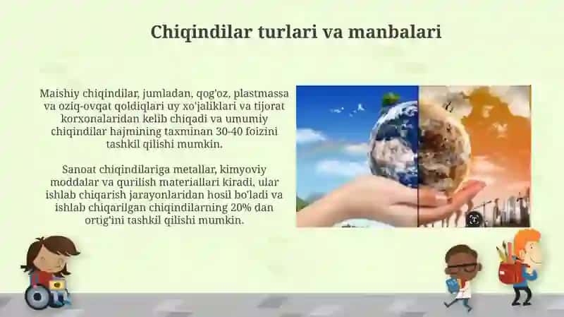 Chiqindilar bilan bog'liq zamonaviy global ekologik muammolar 3