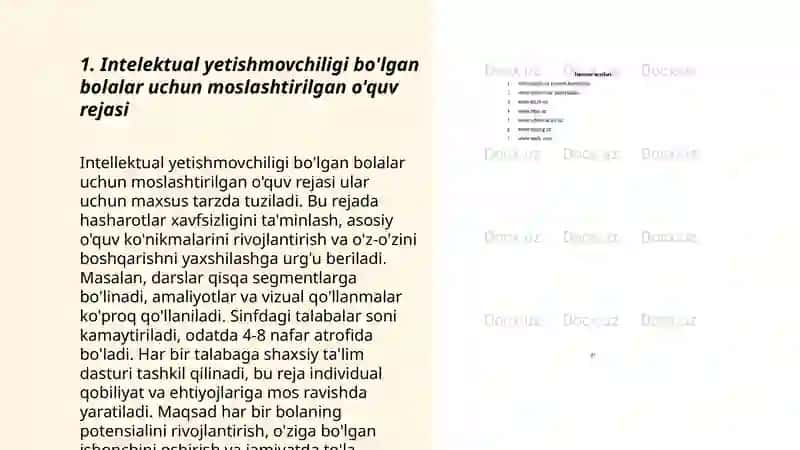 Intelektual yetishmovchiligi bo'lgan bolalar uchun inklyuziv ta'lim strategiyalari 3