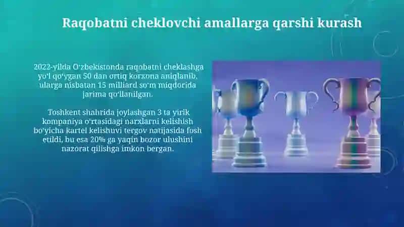 Raqobat siyosati va mamlakatda raqobat muhitini shakllantirish yoʻllari 3