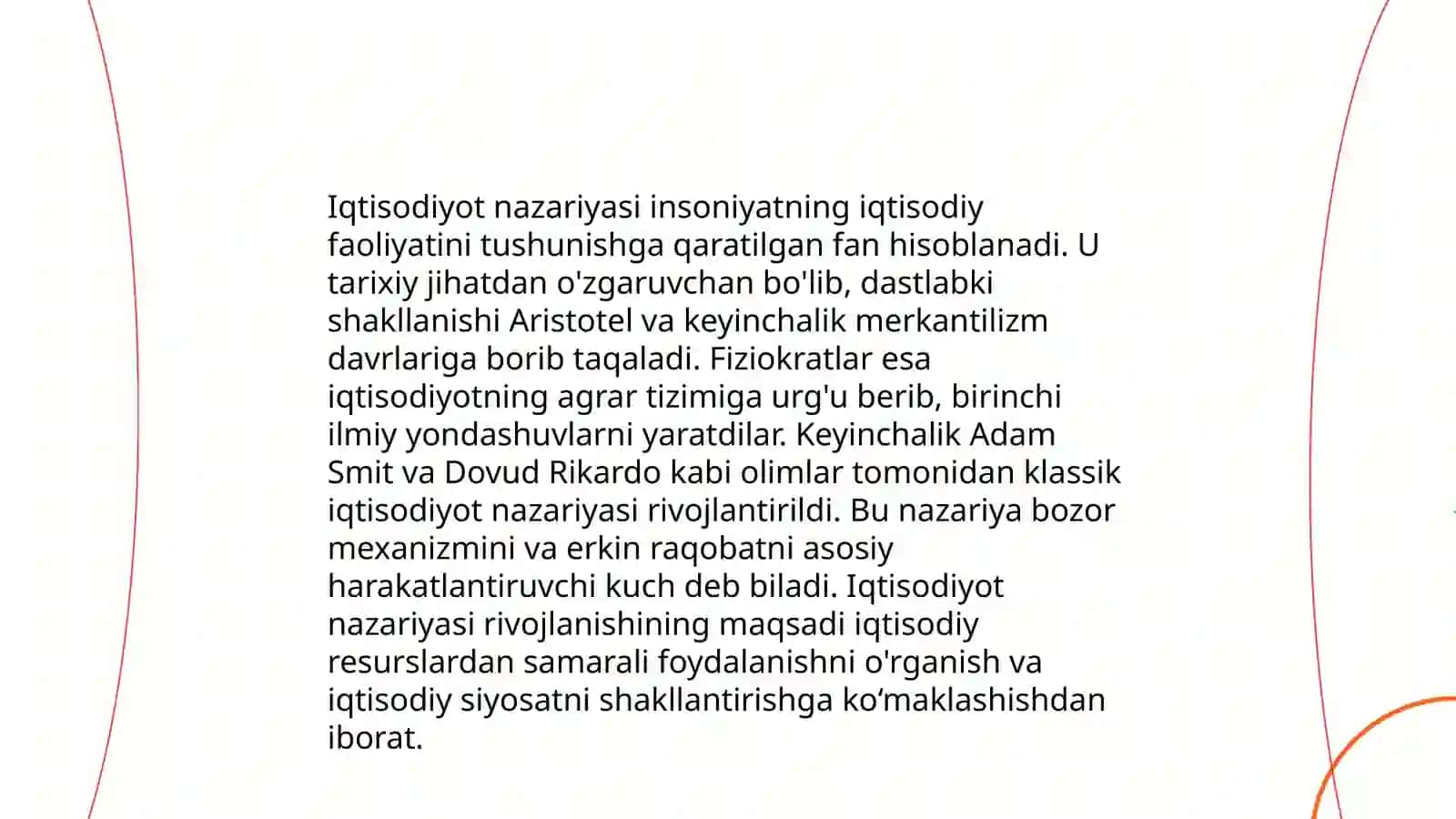 Iqtisodiyot Nazariyasi Fanining Fan Sifatida 3