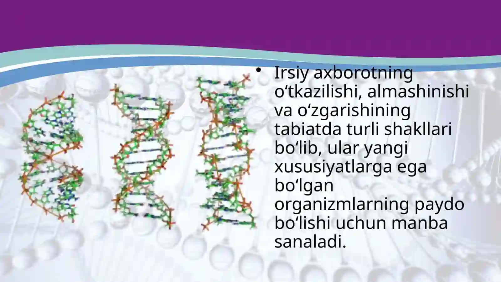 Tibbiyotda DNK rekombinantlarini qoʻllanilishi 3