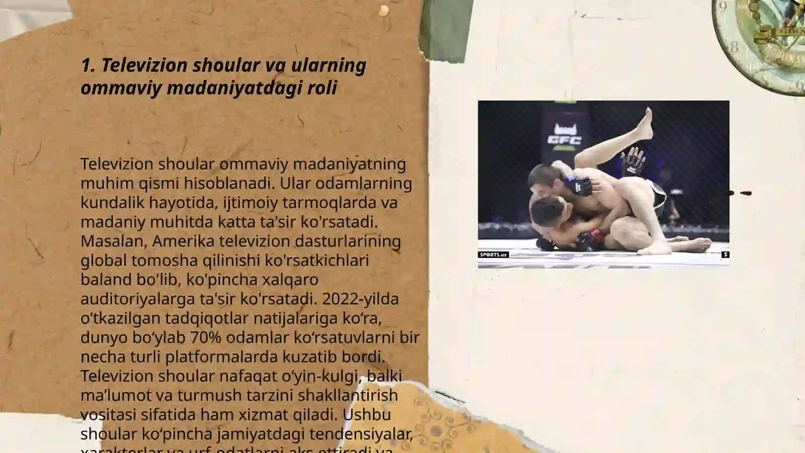 Televideniya - ko'ngilochar sanoat sifatida 3