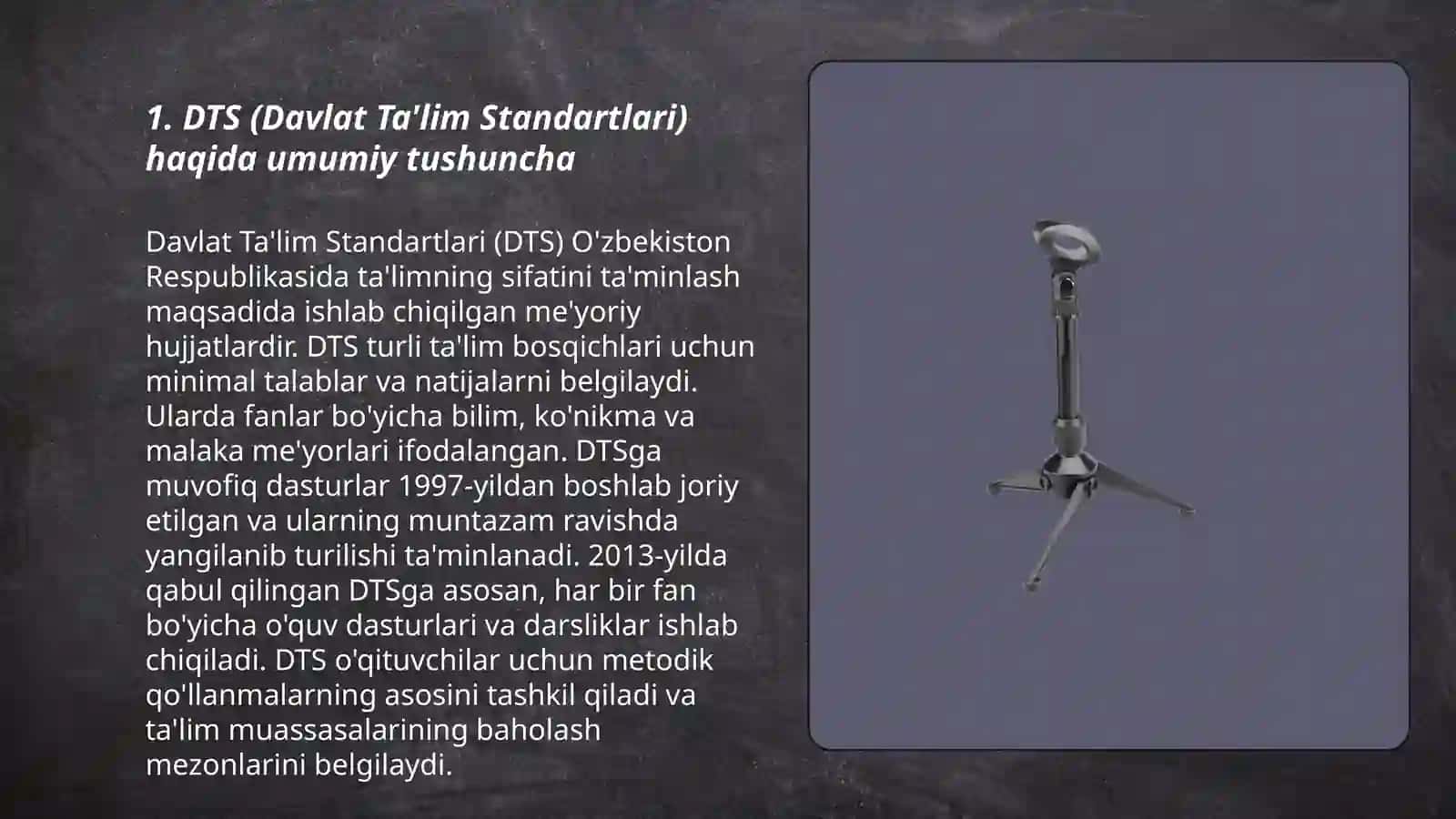 Adabiyot fani DTS talablari 3
