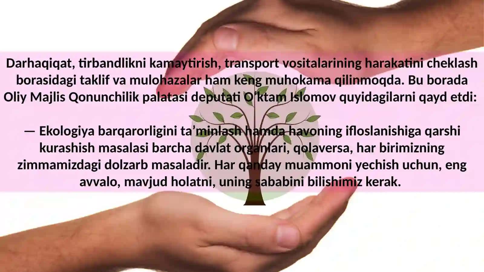Atmosferani avtotransportlar bilan ifloslanishi 3