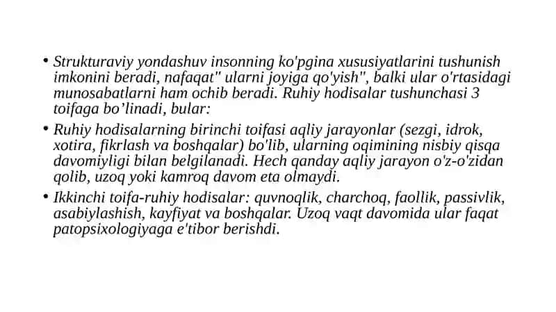 Huquqni muhafaza qilish faoliyati darsiga shaxs psixologiyasi 3