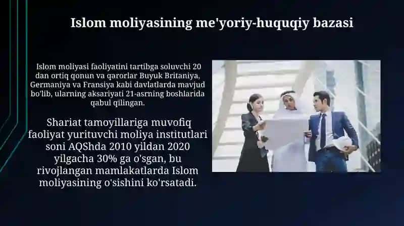 Islom Moliyasi rivojlangan davlatlar 3